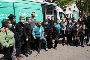 Lanzamiento de policlínica móvil en el marco del Plan ABC Lanzamiento de policlínica móvil en el marco del Plan ABC