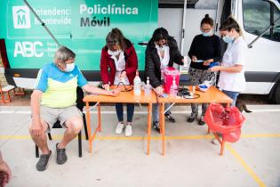 Policlínica móvil en Municipio D en el marco del Plan ABC Policlínica móvil en Municipio D en el marco del Plan ABC