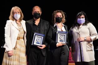 Declaración de Ciudadano y Ciudadana Ilustre a Gustavo Casenave y Virginia Barranguet en el Teatro Solís