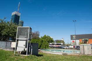 Estación Automática de Calidad del Aire en Plaza de la Democracia