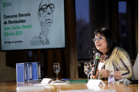 Ceremonia de entrega de premios del Concurso literario de Montevideo Juan Carlos Onetti edición 2021
