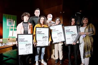 Ceremonia de entrega de premios del Concurso literario de Montevideo Juan Carlos Onetti edición 2021