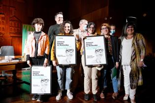 Ceremonia de entrega de premios del Concurso literario de Montevideo Juan Carlos Onetti edición 2021