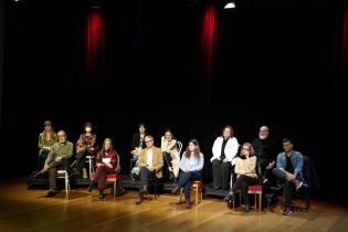 Conferencia de prensa por la nueva dirección de la Comedia Nacional