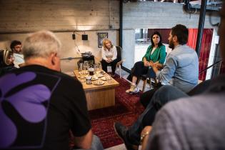 Visita a productora de cine uruguaya Cimarrón Visita a productora de cine uruguaya Cimarrón