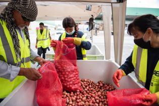 Recuperación de alimentos en la Unidad Agroalimentaria Metropolitana