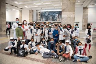 Visita de alumnas y alumnos de la escuela Nº41 del departamento de Mercedes