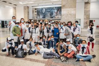 Visita de alumnas y alumnos de la escuela Nº41 del departamento de Mercedes