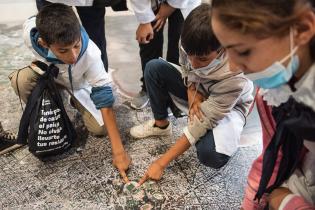 Visita de alumnas y alumnos de la escuela Nº41 del departamento de Mercedes