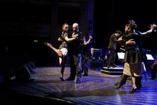 Gala en el Teatro Solís en homenaje a las delegaciones de Conmebol