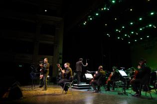 Gala en el Teatro Solís en homenaje a las delegaciones de Conmebol