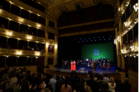 Gala en el Teatro Solís en homenaje a las delegaciones de Conmebol