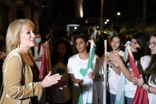 Gala en el Teatro Solís en homenaje a las delegaciones de Conmebol