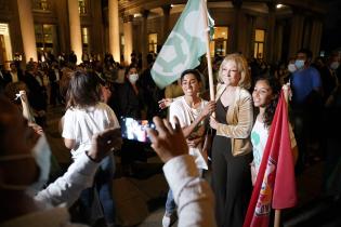 Gala en el Teatro Solís en homenaje a las delegaciones de Conmebol