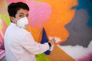 Grafiti en el Municipio B Grafiti en el Municipio B