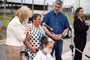 Inauguración de obras del Presupuesto Participativo en las escuelas Nº 343 - 263 y Jardín 220