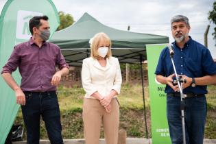 Inauguración de obras del Presupuesto Participativo en las escuelas Nº 343 - 263 y Jardín 220