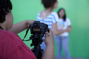 Rodaje del Centro Juvenil Villa Española en espacio lúdico Campo