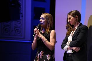 Presentación de Lucrecia Martel y Julieta Laso en sala Zitarrosa Presentación de Lucrecia Martel y Julieta Laso en sala Zitarrosa