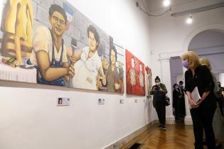 Inauguración de la exposición "Encontrarte con ellos" en el Museo Juan manuel Blanes