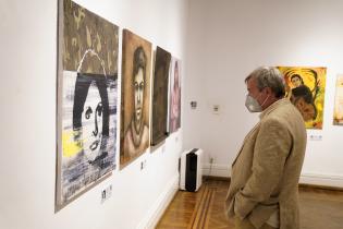Inauguración de la exposición "Encontrarte con ellos" en el Museo Juan manuel Blanes