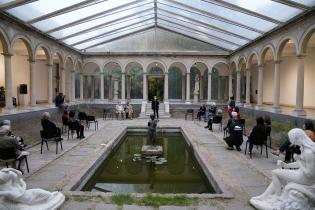 Inauguración de la exposición "Encontrarte con ellos" en el Museo Juan manuel Blanes