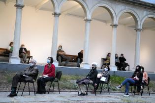 Inauguración de la exposición "Encontrarte con ellos" en el Museo Juan manuel Blanes