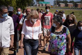 Recorrida por barrio El Tobogán en el marco del Plan ABC