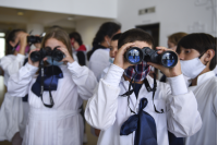 Visita de alumnos de escuela N 44 de Egaña Soriano