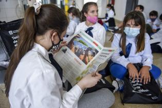 Visita de alumnos de escuela N 44 de Egaña Soriano