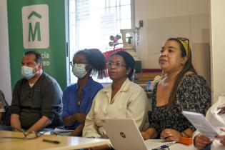 Taller sobre salud en la Policlínica Casavalle en el marco de la semana de la equidad racial