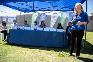 Firma de convenio para mejora integral en el barrio Campichuelo