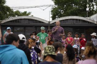 Celebración del octavo aniversario de la Plaza Casavalle