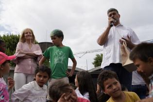 Celebración del octavo aniversario de la Plaza Casavalle