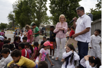 Celebración del octavo aniversario de la Plaza Casavalle