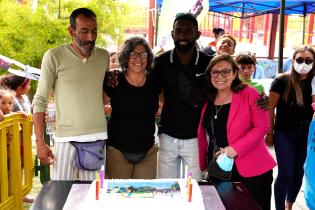 Celebración del octavo aniversario de la Plaza Casavalle