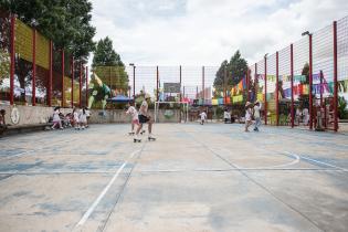 Actividades lúdicas y deportivas en conmemoración del cumpleaños de la Plaza Casavalle