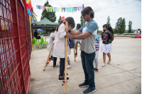 Actividades lúdicas y deportivas en conmemoración del cumpleaños de la Plaza Casavalle