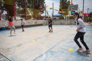 Actividades lúdicas y deportivas en conmemoración del cumpleaños de la Plaza Casavalle