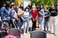 Entrega de diplomas a participantes de cursos dictados en Cedel Carrasco