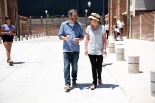 Inauguración de viviendas para el realojo de familias del barrio La Chacarita