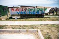 Inauguración de viviendas para el realojo de familias del barrio La Chacarita