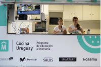 Taller de Cocina Uruguay en la feria Arte 5 de Trouville