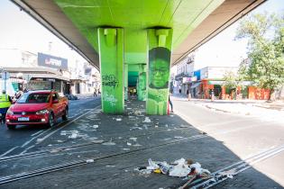 Operativo de limpieza por feria de Reyes en Paso Molino