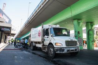 Operativo de limpieza por feria de Reyes en Paso Molino