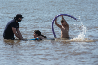 Actividades físicas, deportivas y recreativas para personas con discapacidad en la Playa del Cerro