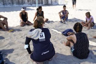 Deportes náuticos en Escuela de Mar de Playa Honda