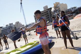 Deportes náuticos en Escuela de Mar de Playa Honda