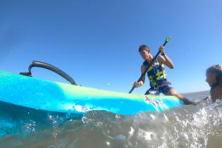 Deportes náuticos en Escuela de Mar de Playa Honda