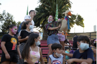 Ronda de ganadores del Carnaval de las Promesas en el Teatro de Verano Ramón Collazo